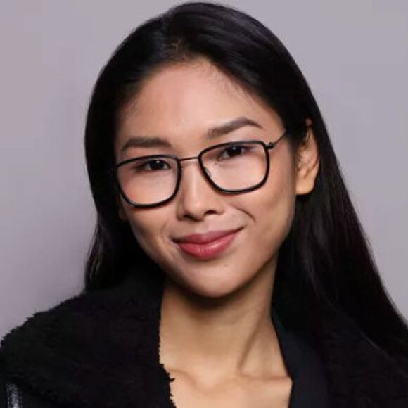 Porsche Design P8365 E Square Eyeglasses - Dark Grey/Black 53mm - Picture 7 of 11